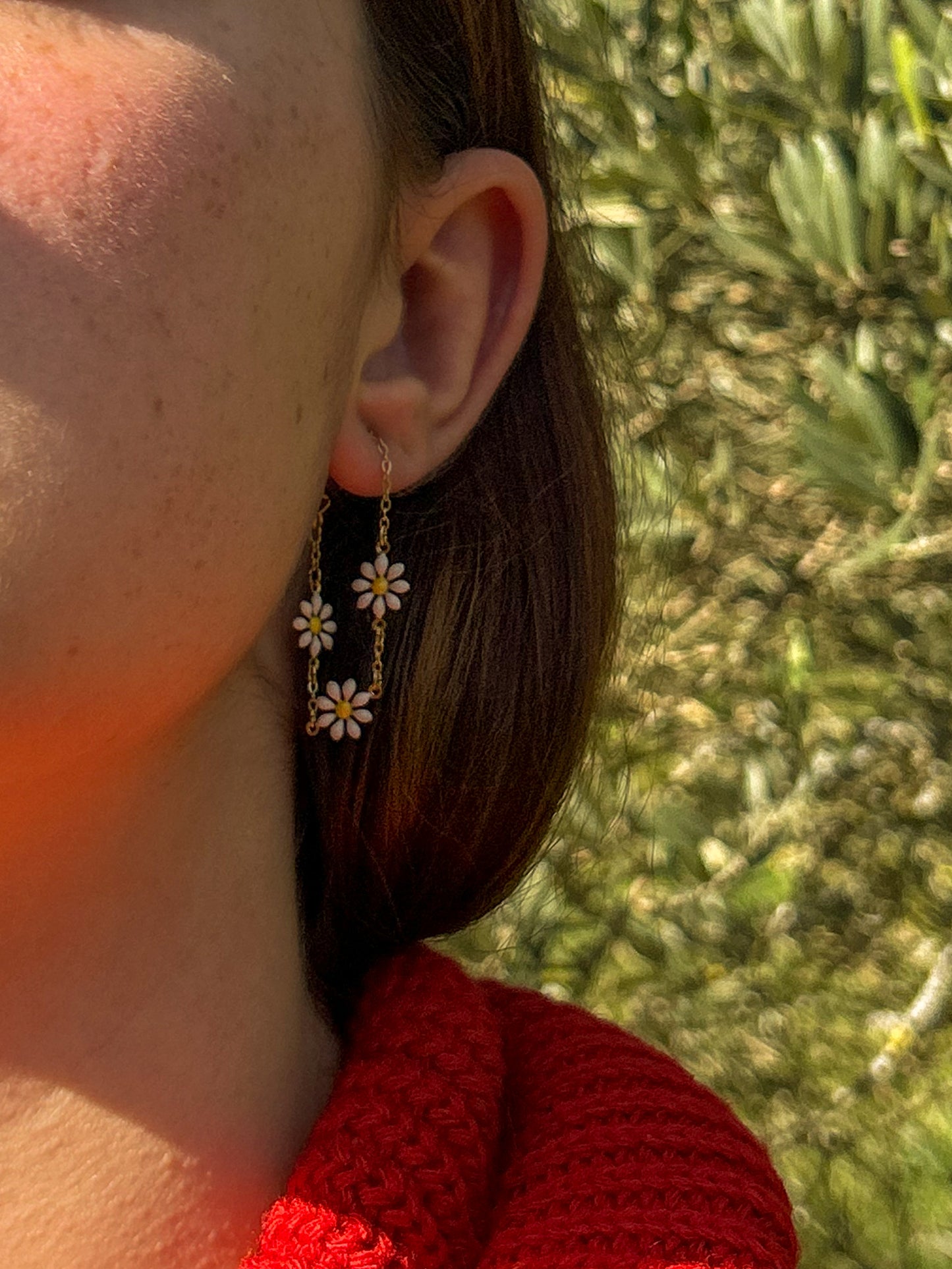 Boucles d’oreilles « Marguerites »