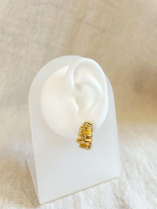 Boucles d'oreilles "Chenilles"